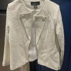 White blazer